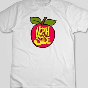 Gildan White Tee with Red and Yellow Graphic